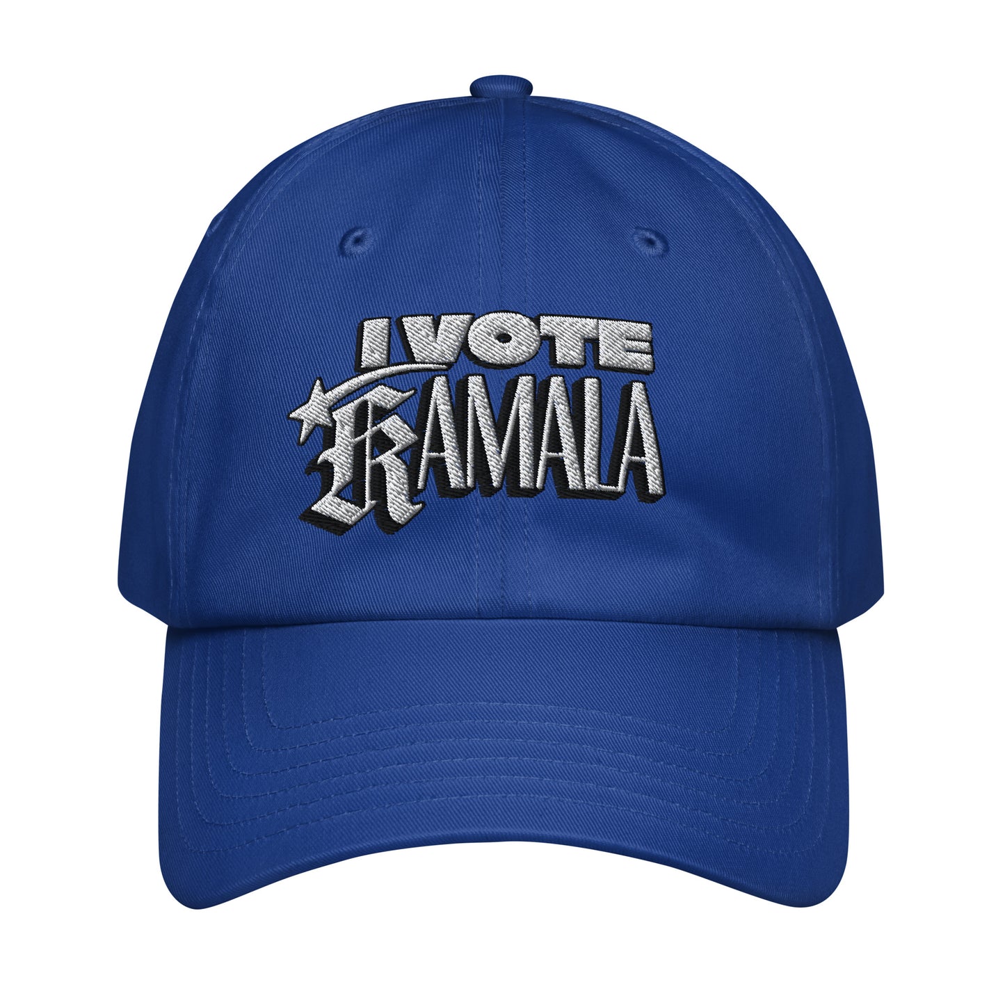 I Vote Kamala Embroidered Dad Hat