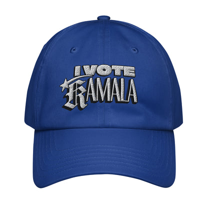 I Vote Kamala Embroidered Dad Hat