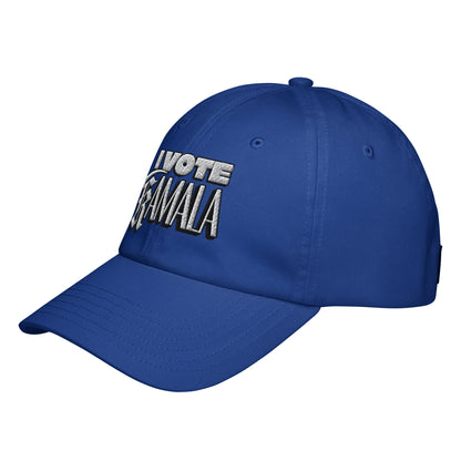 I Vote Kamala Embroidered Dad Hat